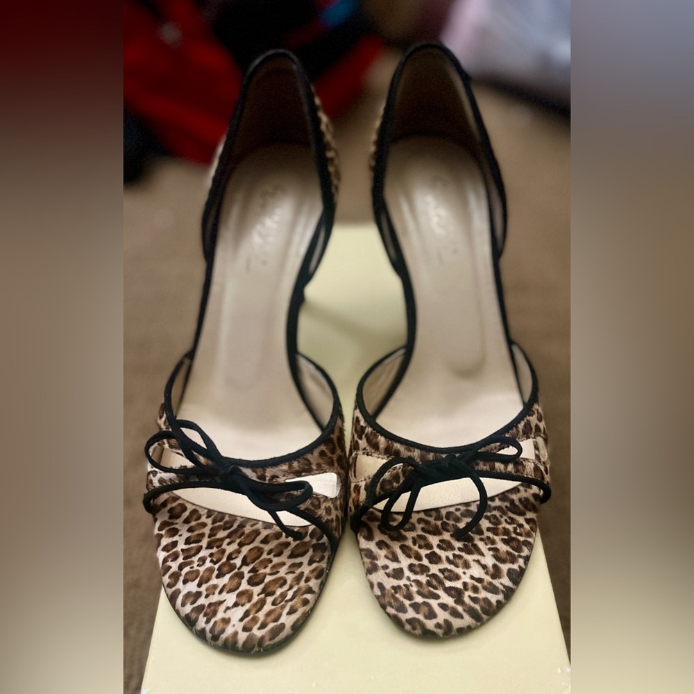 Leopard Heels